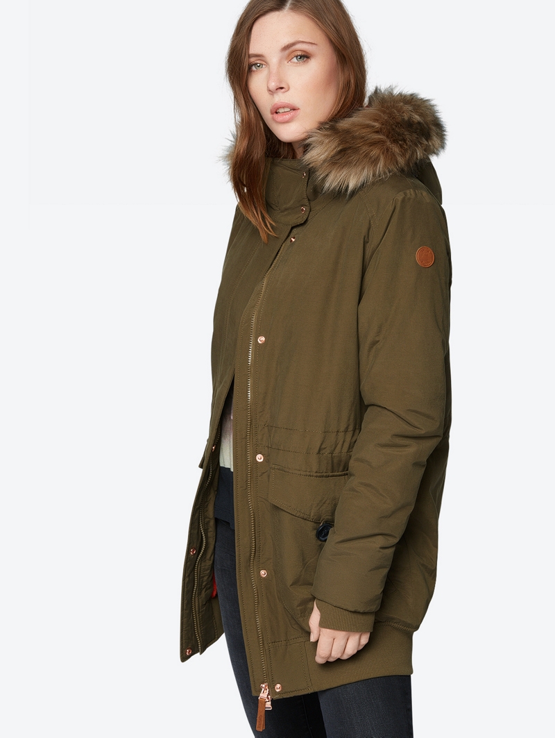 Bench Green Ladies Jacket Size L 5054577262052 Bench