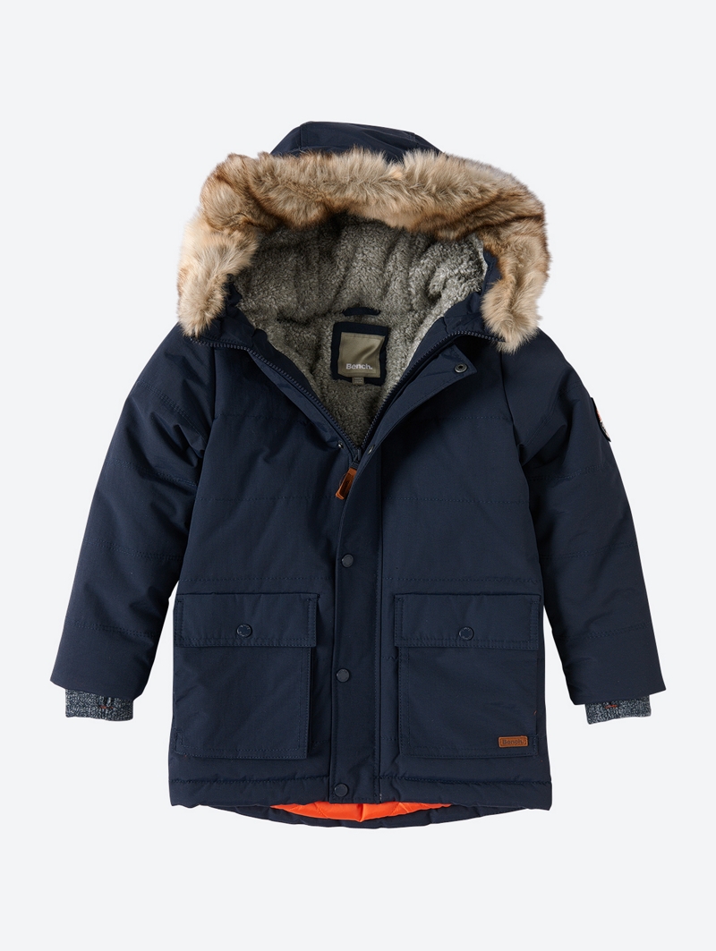 Bench Blue Boys Jacket Size Age 11 12 5054577538423 Bench