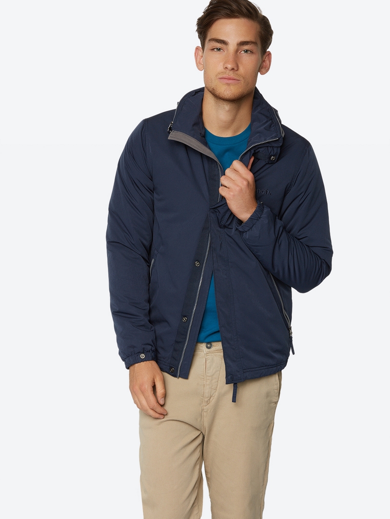 Bench Blue Mens Jacket Size Xl 5054577335244 Bench