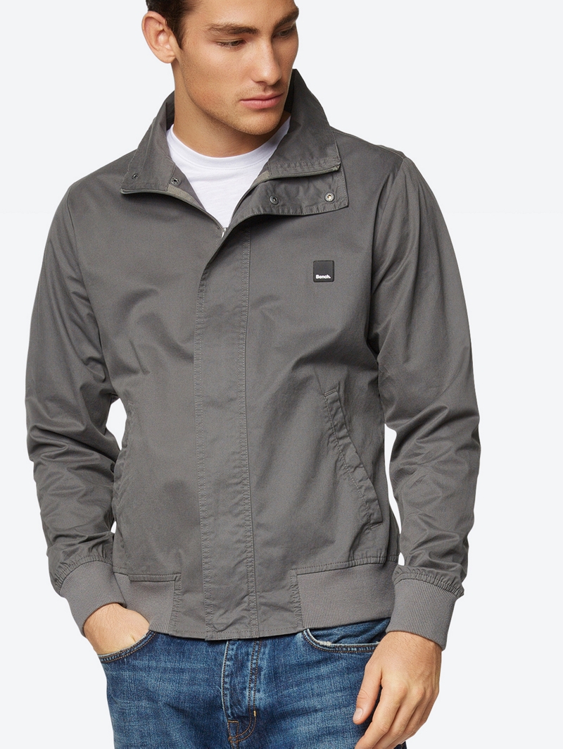 Bench Grey Mens Jacket Size L 5054577273102 Bench